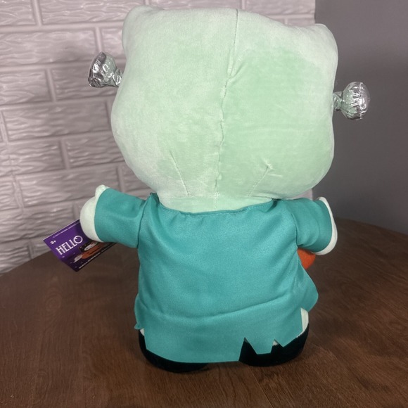 HELLO KITTY Frankenstein 18" Halloween Greeter‎ Plush 2024 - Picture 5 of 7